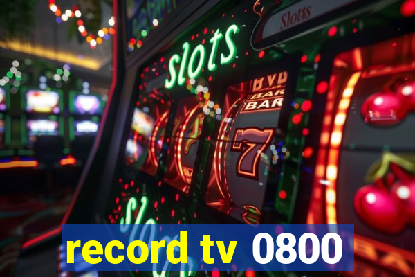 record tv 0800